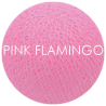 Kulka Cotton Balls PINK FLAMINGO do własnej aranżacji