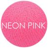 Kulka Cotton Balls NEON PINK do własnej aranżacji