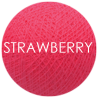 Kulka Cotton Balls STRAWBERRY do własnej aranżacji