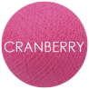 Kulka Cotton Balls CRANBERRY do własnej aranżacji