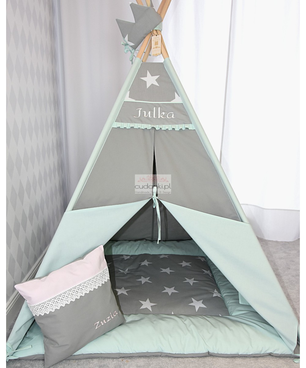 FABULOUS MOMENTS TEEPEE SET - PREMIUM line playmat, crown, pillow
