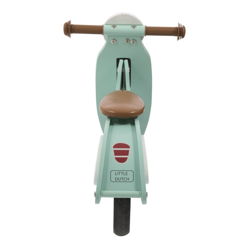Little Dutch skuter drewniany jeździk rowerek biegowy miętowy